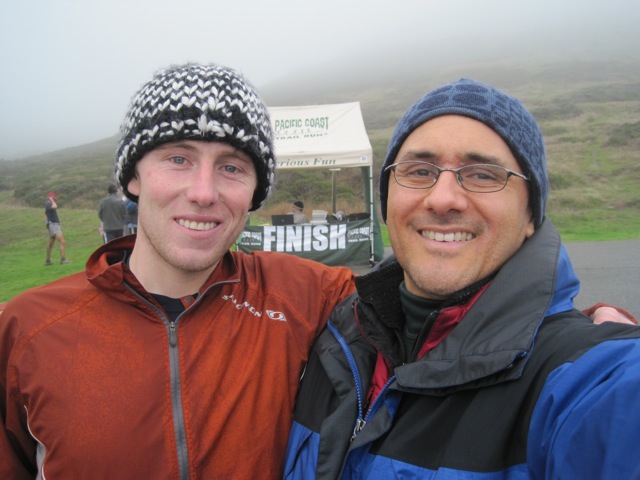 Rodeo Beach 30k Finish Saul and I at the finish. Thanks for waiting and taking pictures Saul!